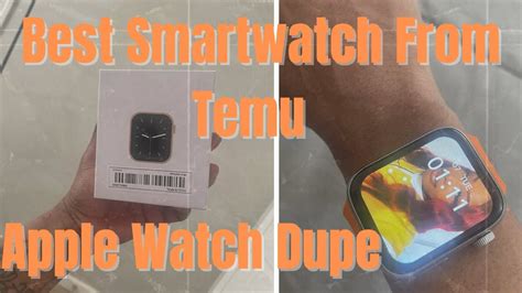 apple watch dupe temu|temu watch review.